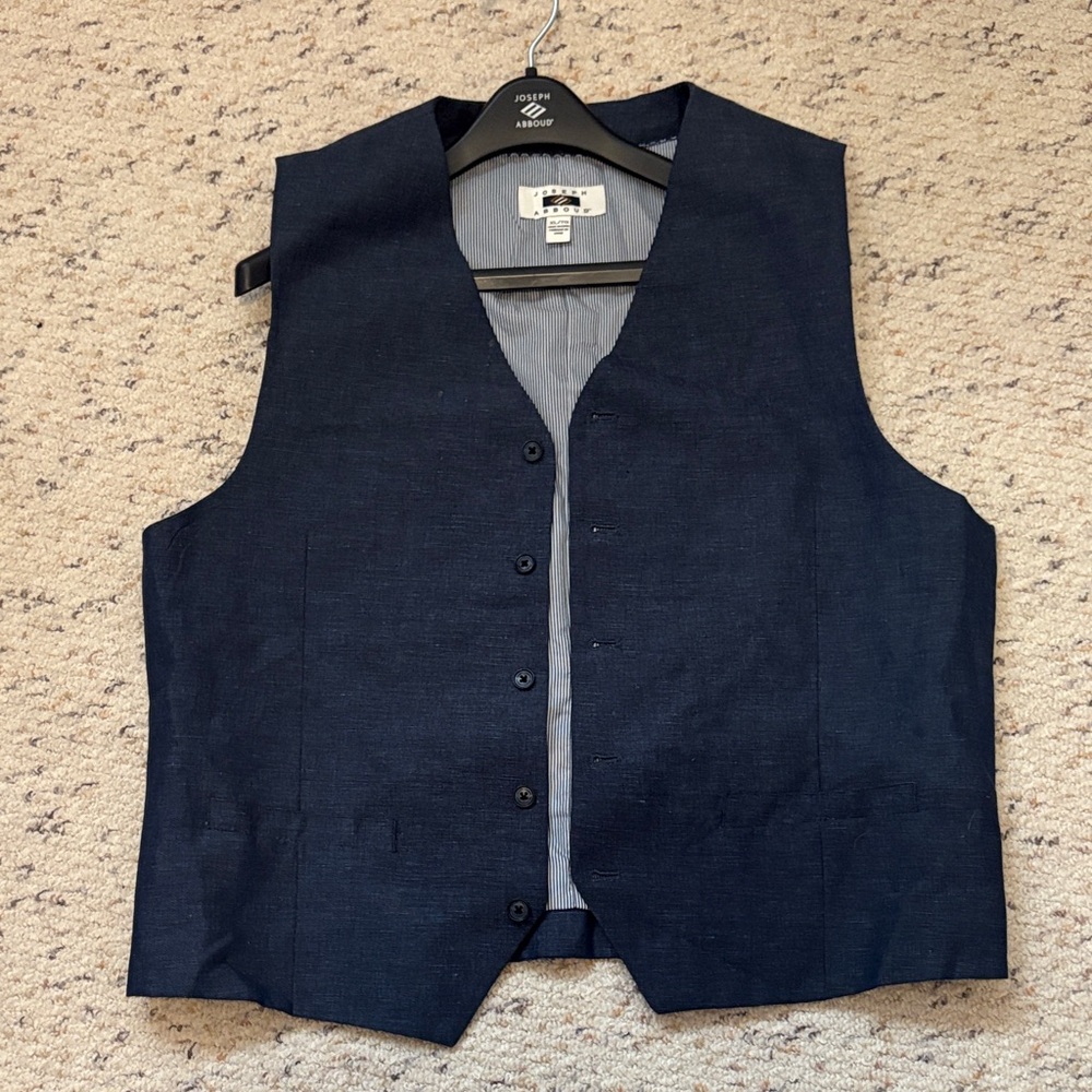 Joseph Abboud Midnight Blue Vest